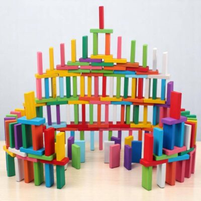 Wooden Domino Set