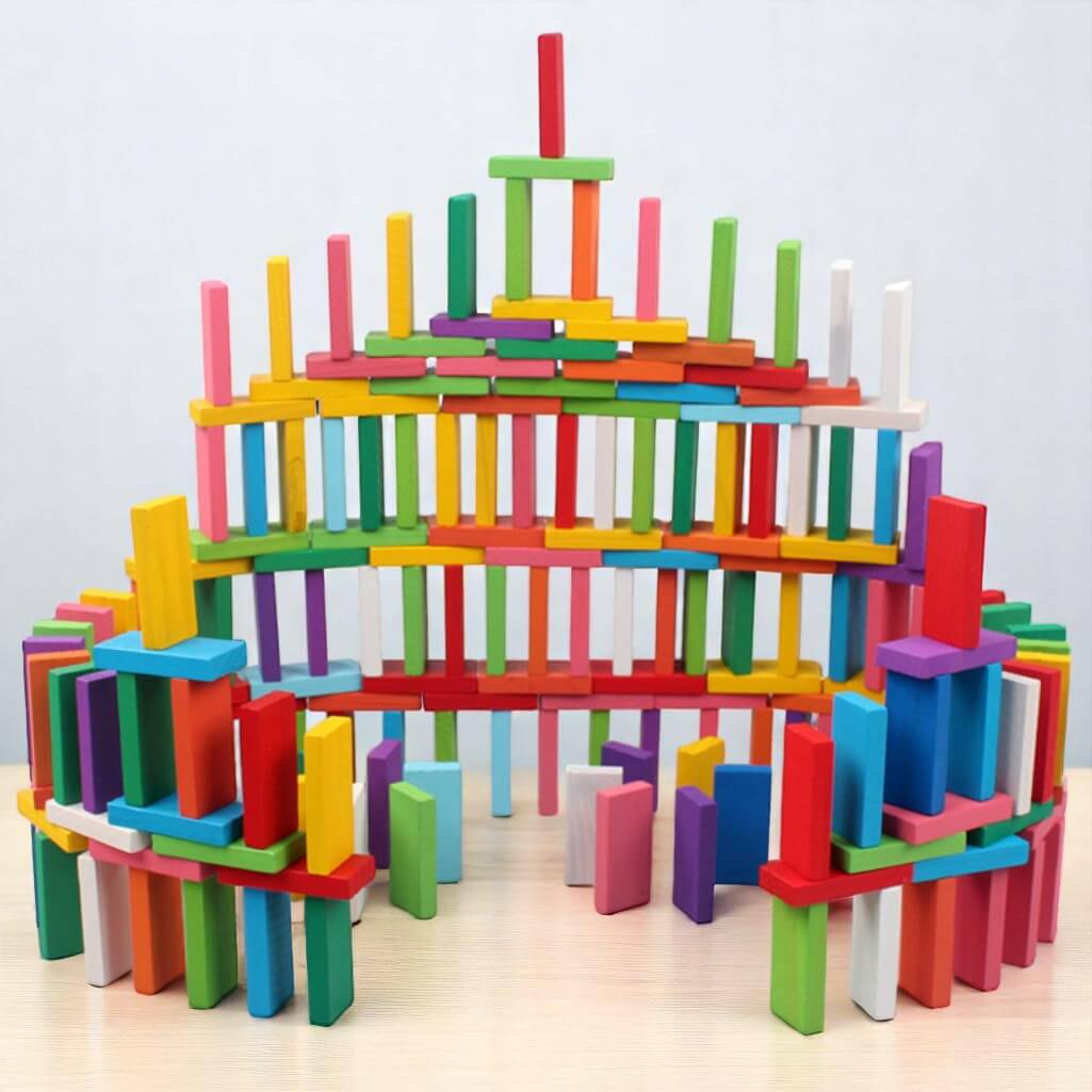 Wooden Domino Set