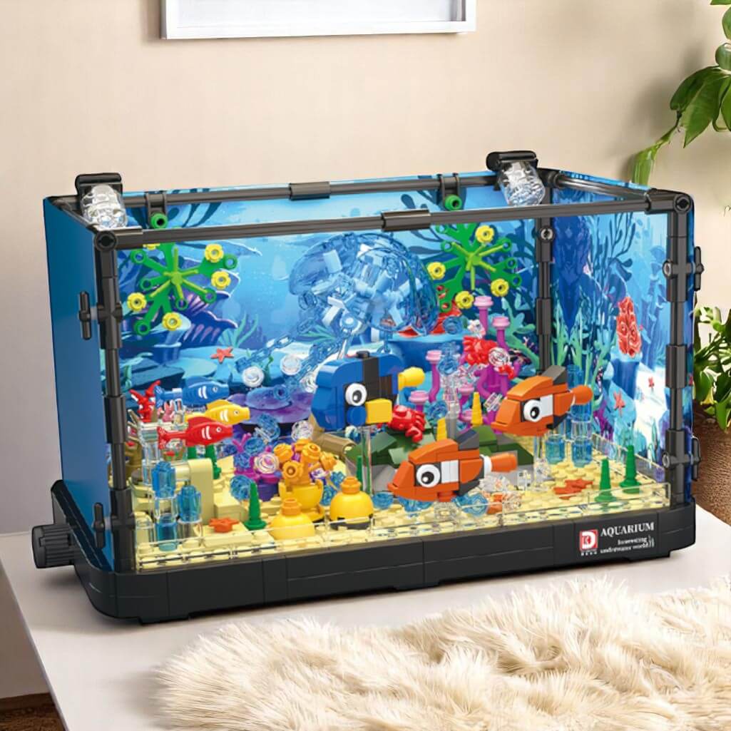Building Block Aquarium Set