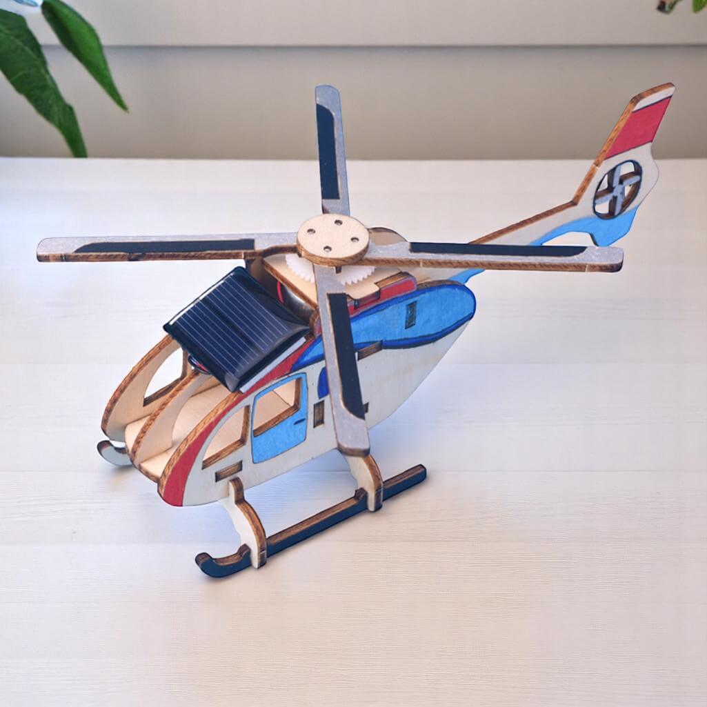 3D Solar Helicopter Kit