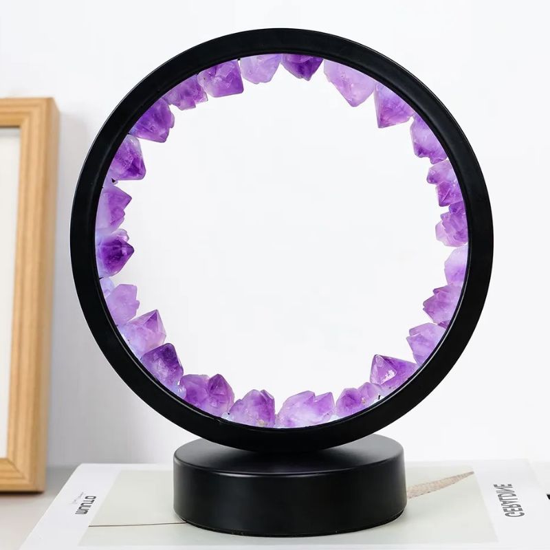 Amethyst Lamp