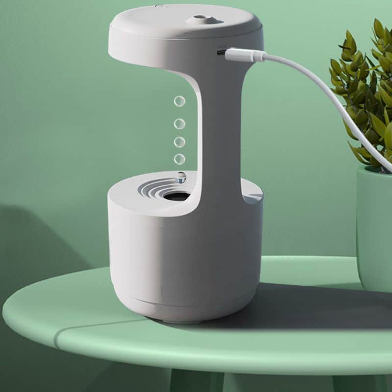 Anti Gravity Water Drop Humidifier Lamp - Image 2