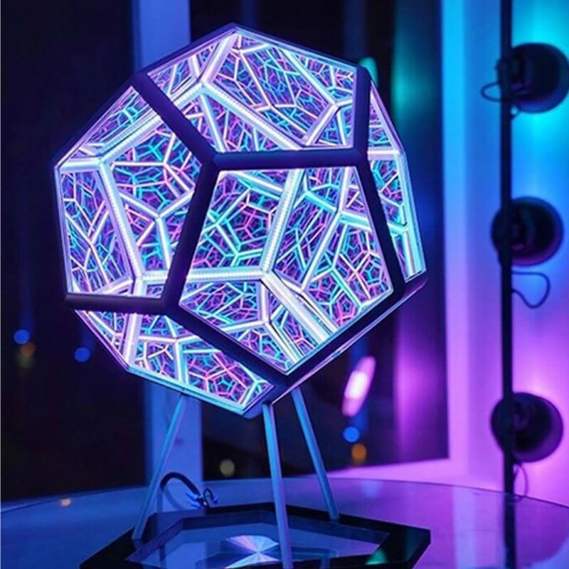 Infinity Dodecahedron Lamp