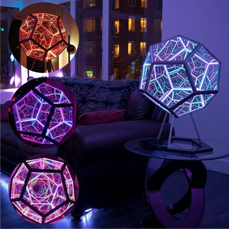 Infinity Dodecahedron Lamp - Image 2