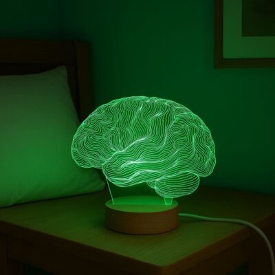 Brain 3D Illusion Lamp - Image 3