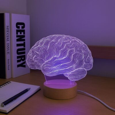 Brain 3D Illusion Lamp - Image 2