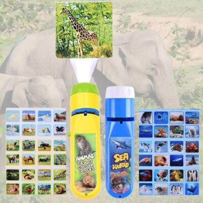 Kids Projector Torch Animals