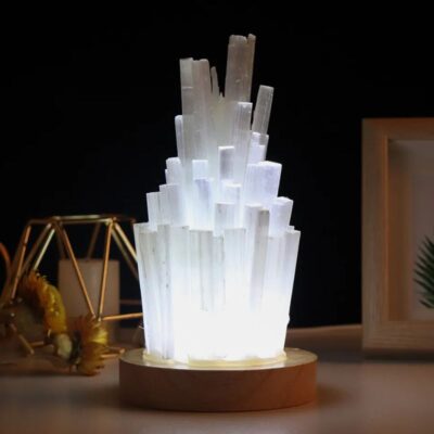 Selenite Lamp