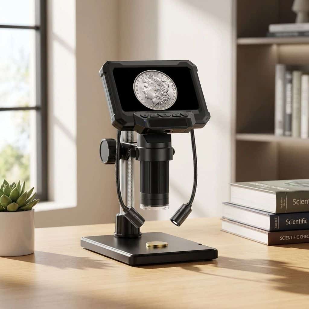 Digital Microscope with LCD Screen