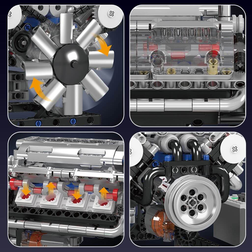 V8 Engine Model Kit - Image 3