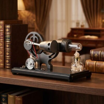 Black Stirling Engine Model