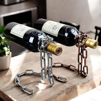 Floating Chain Wine Bottle Holder