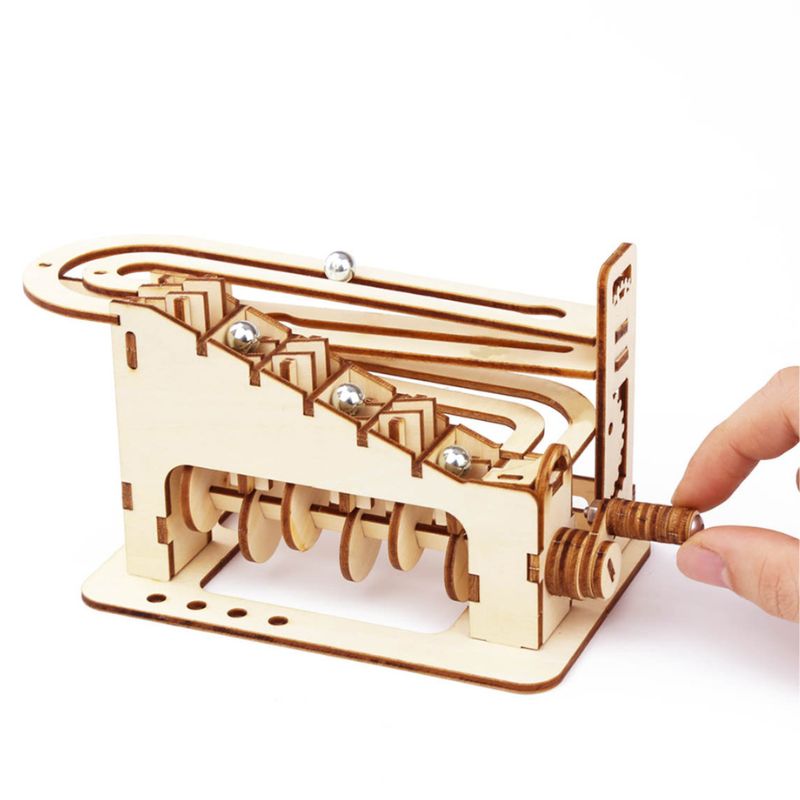 Wooden Marble Run 3D Puzzle - Image 2