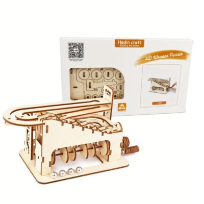 Wooden Marble Run 3D Puzzle - Image 4