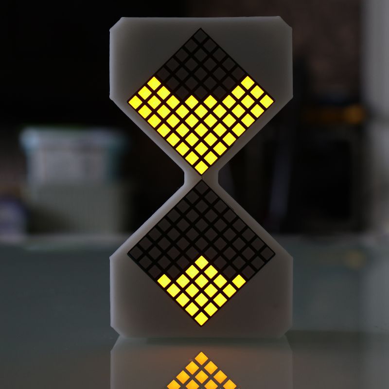 Digital LED Hourglass