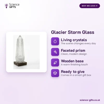 Glacier Storm Glass