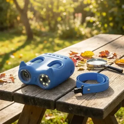 Kids Binoculars and Microscope 2-in-1 with Screen