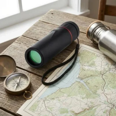 Pocket Monocular 8-10x with Wrist Strap